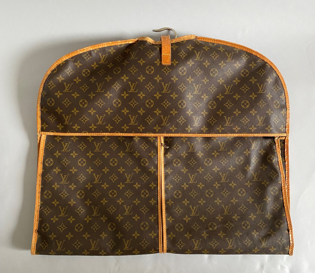 Vintage Louis Vuitton monogram canvas garment bag