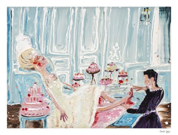 Genieve FIGGIS (Né en 1972)  Marie Antoinette's cakes.