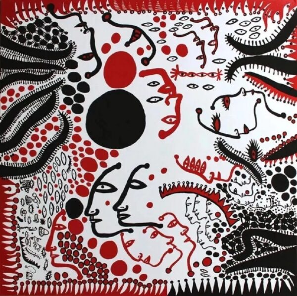 Yayoi KUSAMA (Né en 1929)   I Want To Sing My Heart Out In Praise Of Life.