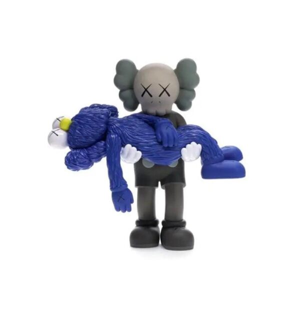 KAWS (Né en 1974) X MEDICOMTOY.  Gone Figure Grey.