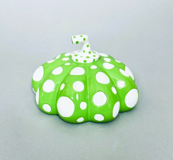 Yayoi KUSAMA (Né en 1929), D’Après  Naoshima Pumpkin White & Green.