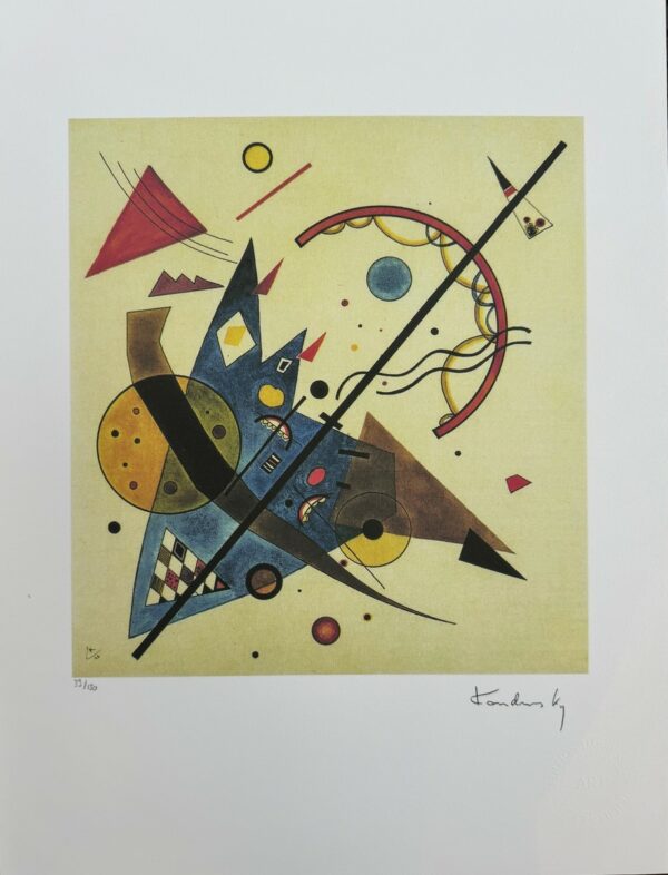 Wassily KANDINSKY (1866-1944)  D’APRES