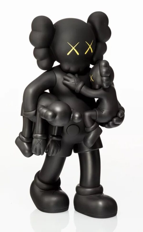 KAWS (Né en 1974) X MEDICOMTOY.  Clean (Black).2018.