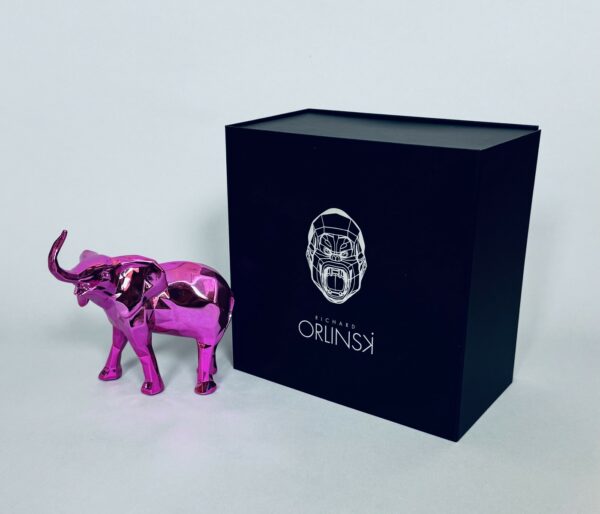 Richard ORLINSKI (Né en 1966)  Spirit Pink elephant. – Image 2